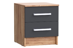 Мартина Тумба Графит/Дуб крафт