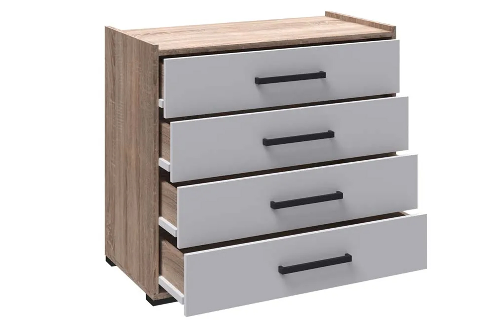 Соната Комод Дуб сонома/Белый