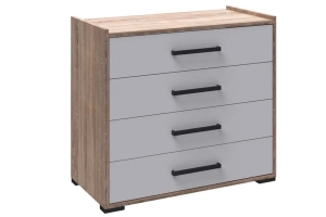 Соната Комод Дуб сонома/Белый