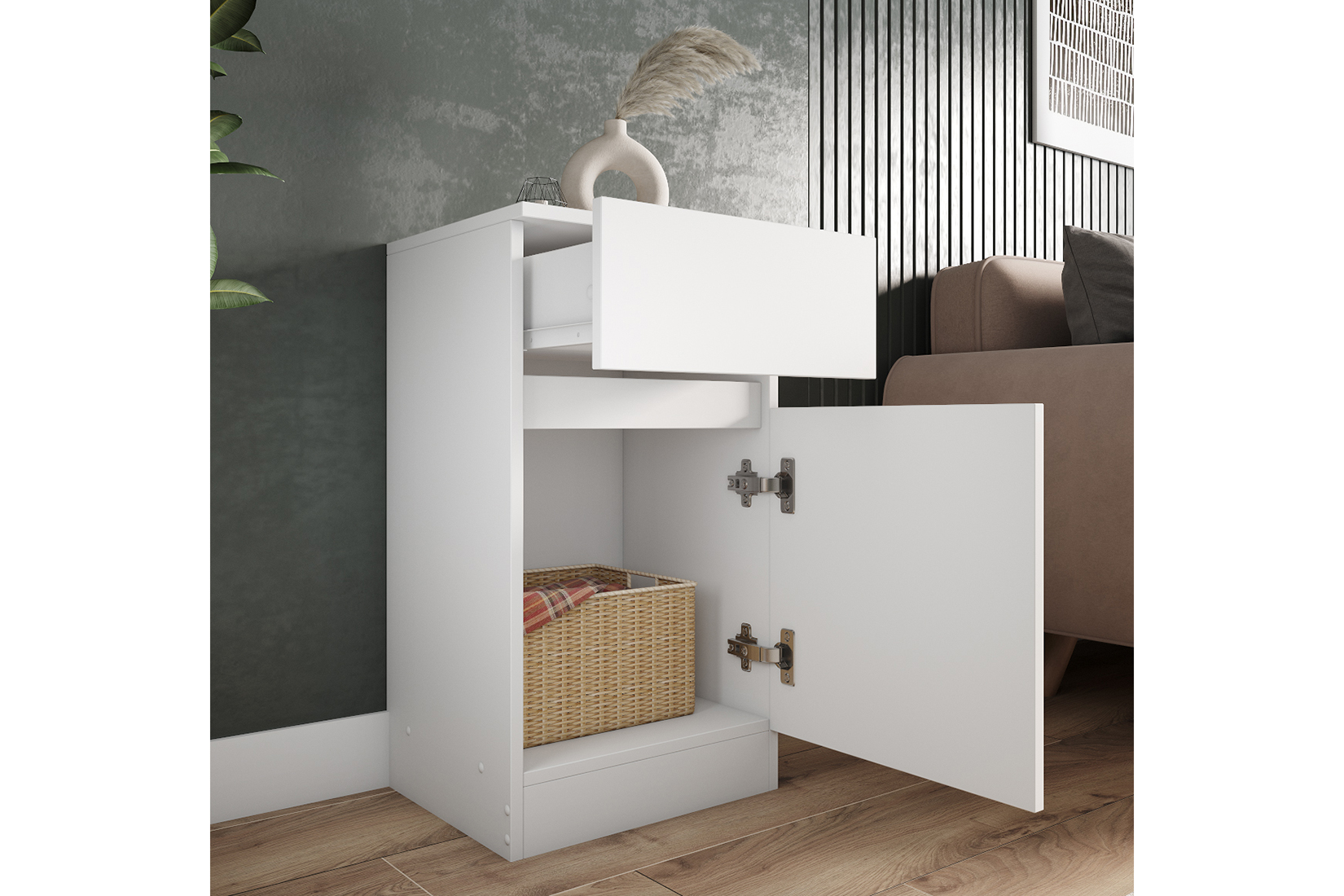 Мори МПТ 400 Тумба для обуви Белый