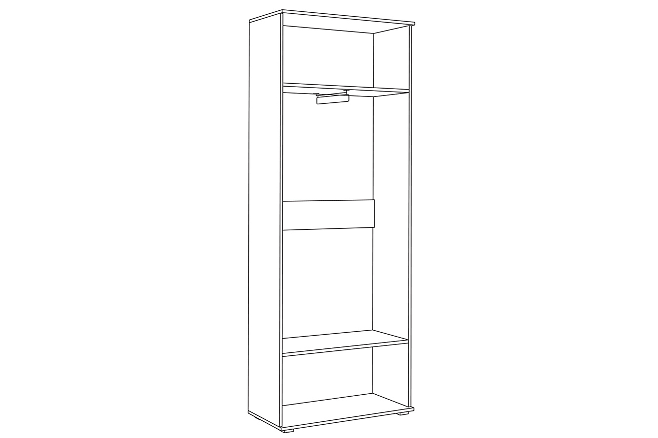 Куба Шкаф для одежды 13.136