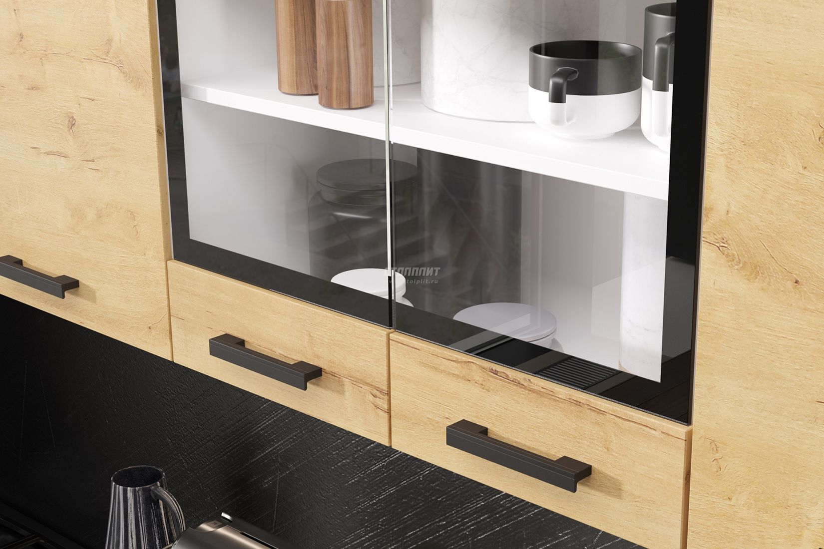 Хозяюшка кухня 1,5 Дуб Вотан