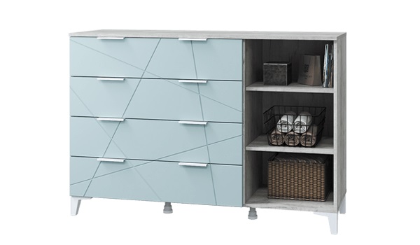 Комод комбинированный Лагуна