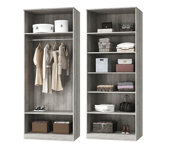 Шкаф для одежды с зеркалом Лагуна