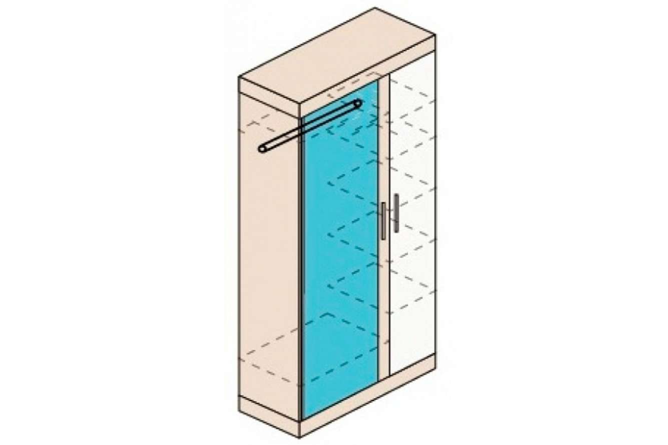 Шкаф для одежды Ника Н1