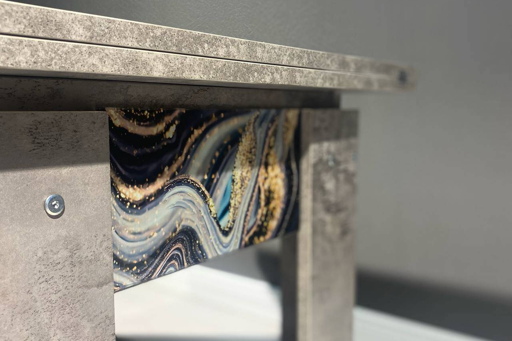 Георгин-10 Стол журнальный трансформер Айрон Рок/2669