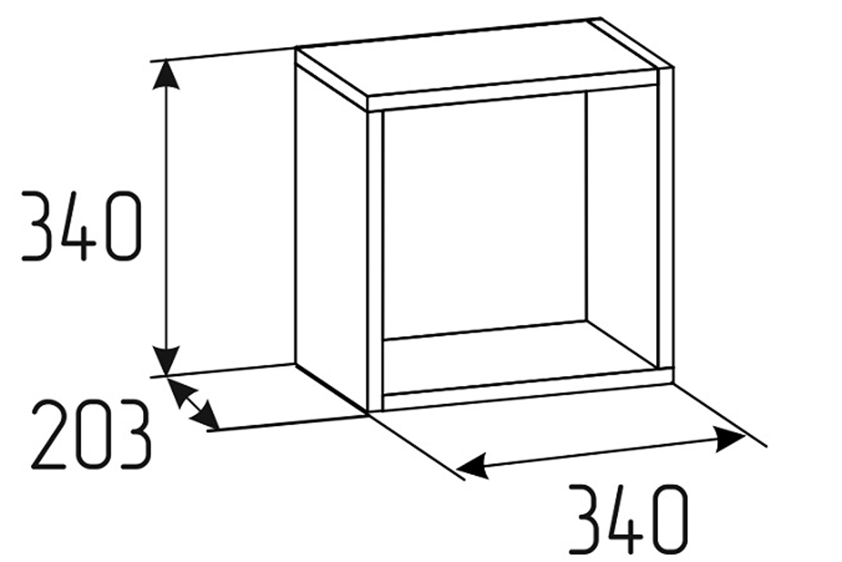 Куб 1 графит Лойс 98