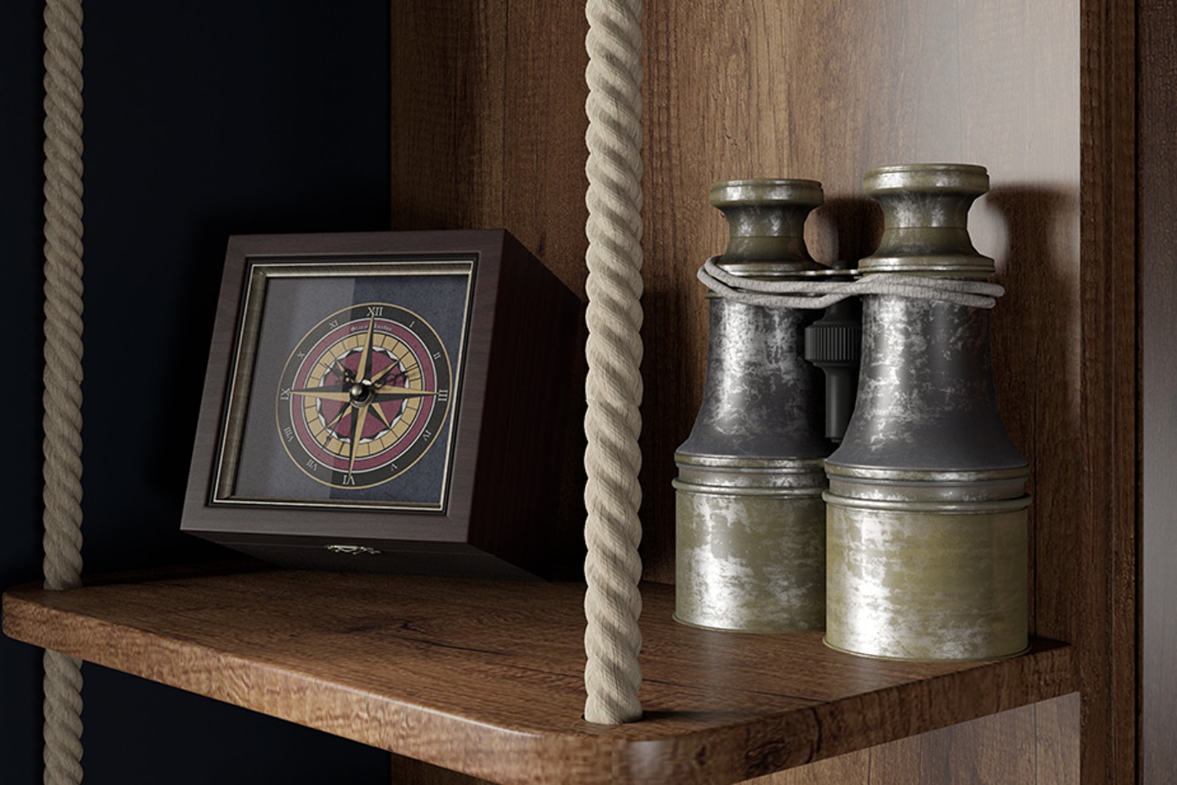 Навигатор спальня детская Дуб каньон