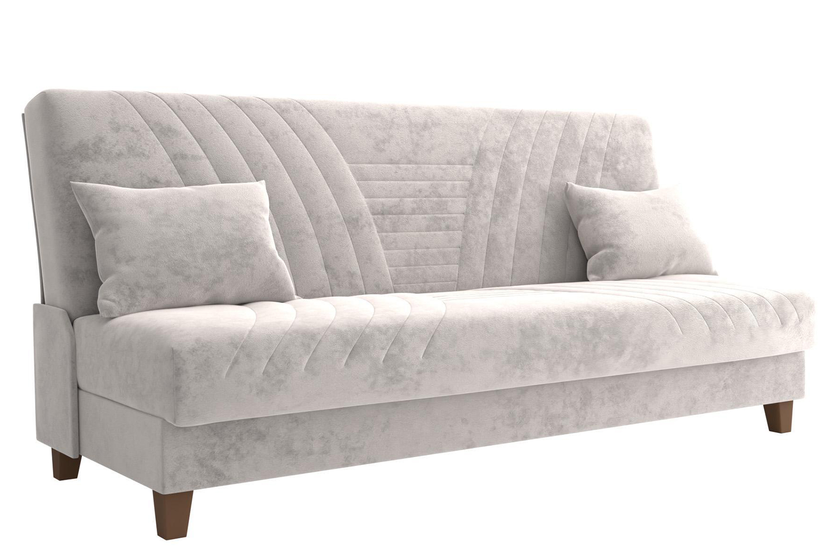 Бэлла Диван - кровать (велюр тенерифе грей)