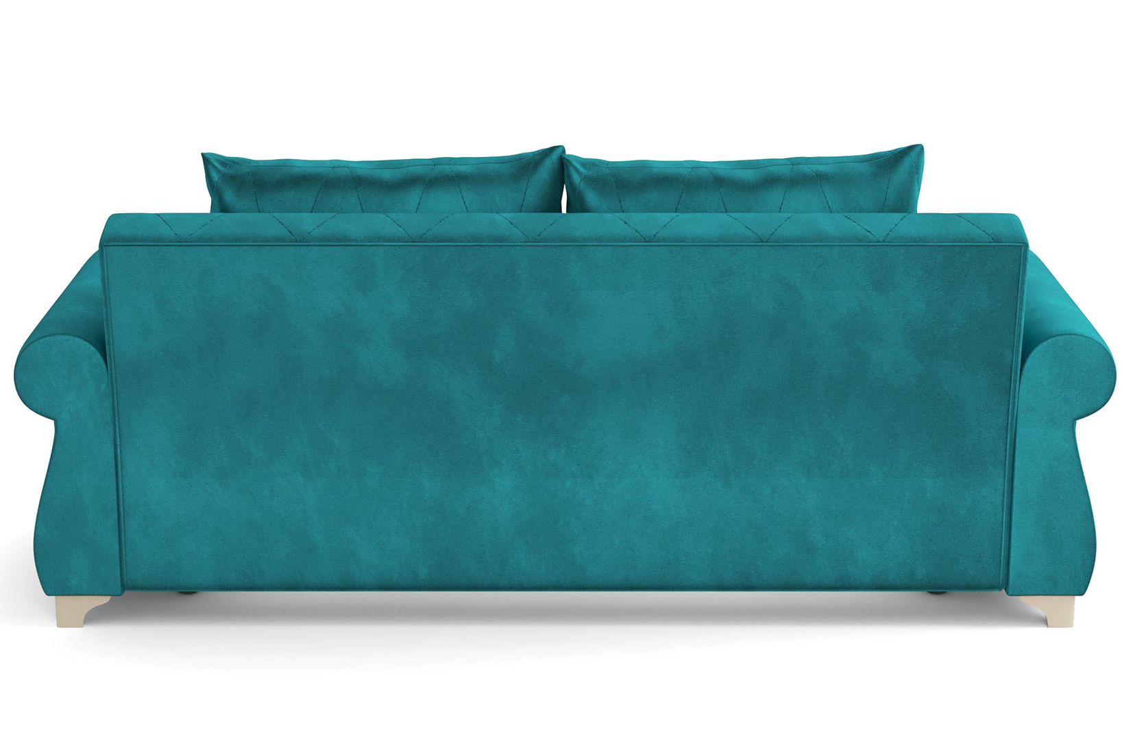 Порто М Диван - кровать (велюр тенерифе изумруд / велюр тенерифе грей)