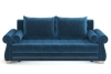 Порто М Диван - кровать (велюр тенерифе океан / велюр тенерифе грей)