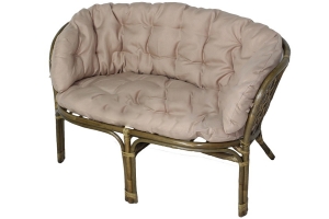 Bahama BIG Диван двухместный Ротанг №6 (1116*700) КАРКАС