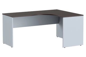 IMAGO СА-4 Стол 160 криволлинейный Правый Венге Магия /Металлик