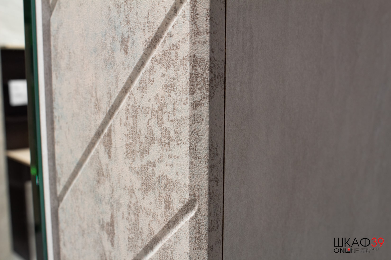 Амели Стеллаж 13.140 (Шелковый камень)