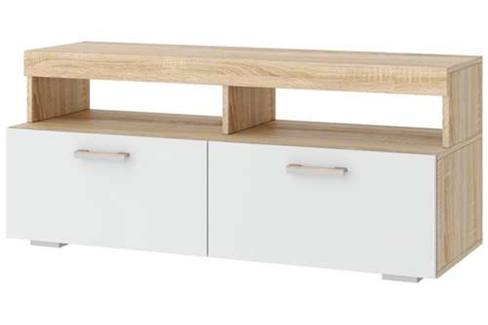 Соната ТМС-1200 Тумба малая Дуб сонома/Белый глянец