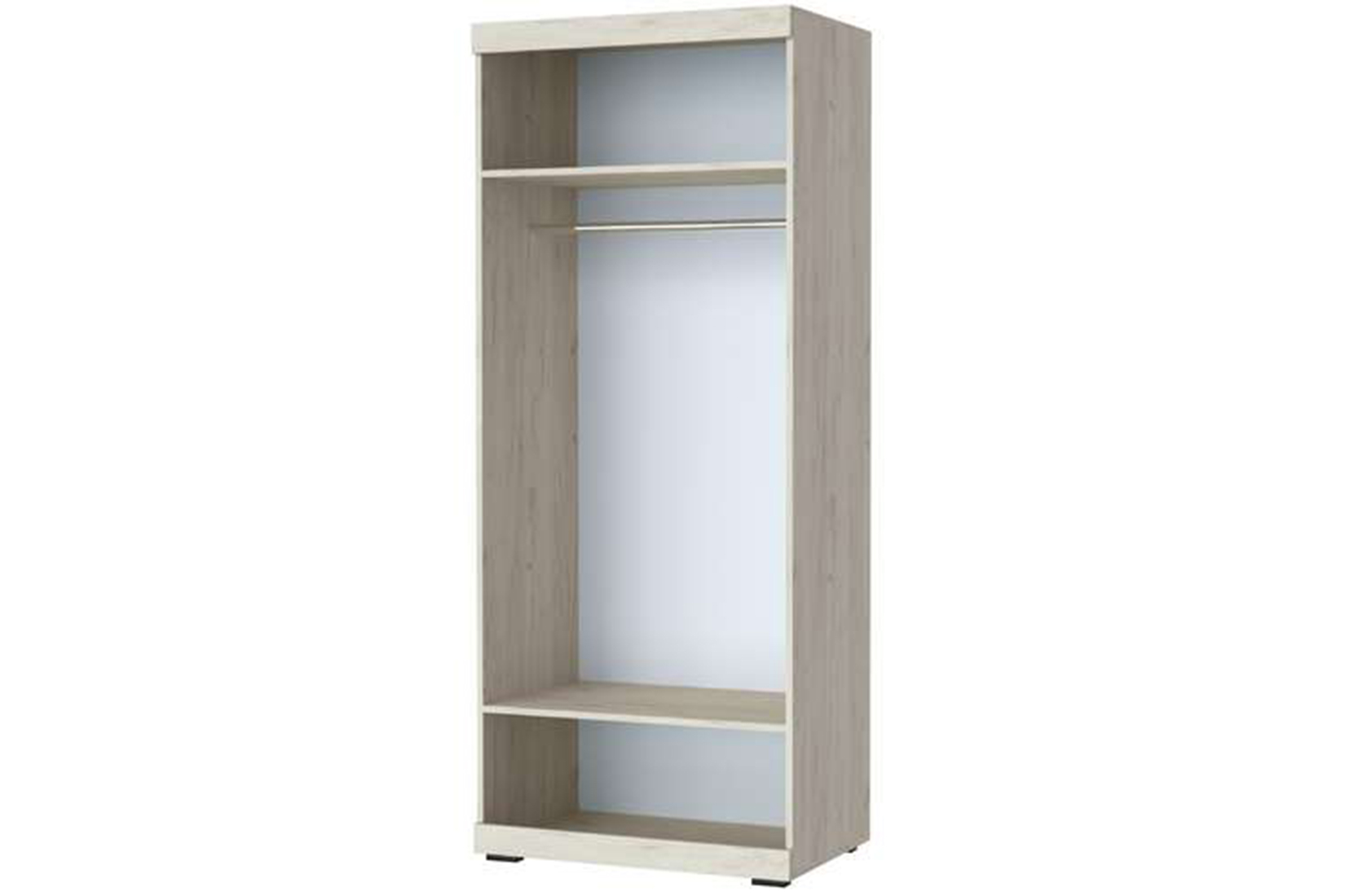 Соната ШС-800 Шкаф Дуб сонома/Белый глянец