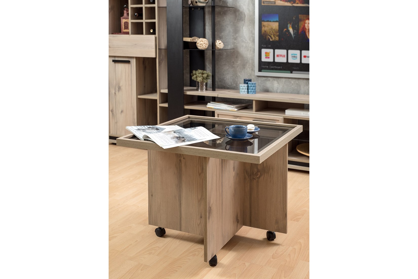 Столик журнальный Nature 16, гаскон пайн