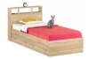 Камелия Кровать 90 с ящиками Дуб сонома с ортопед. основанием