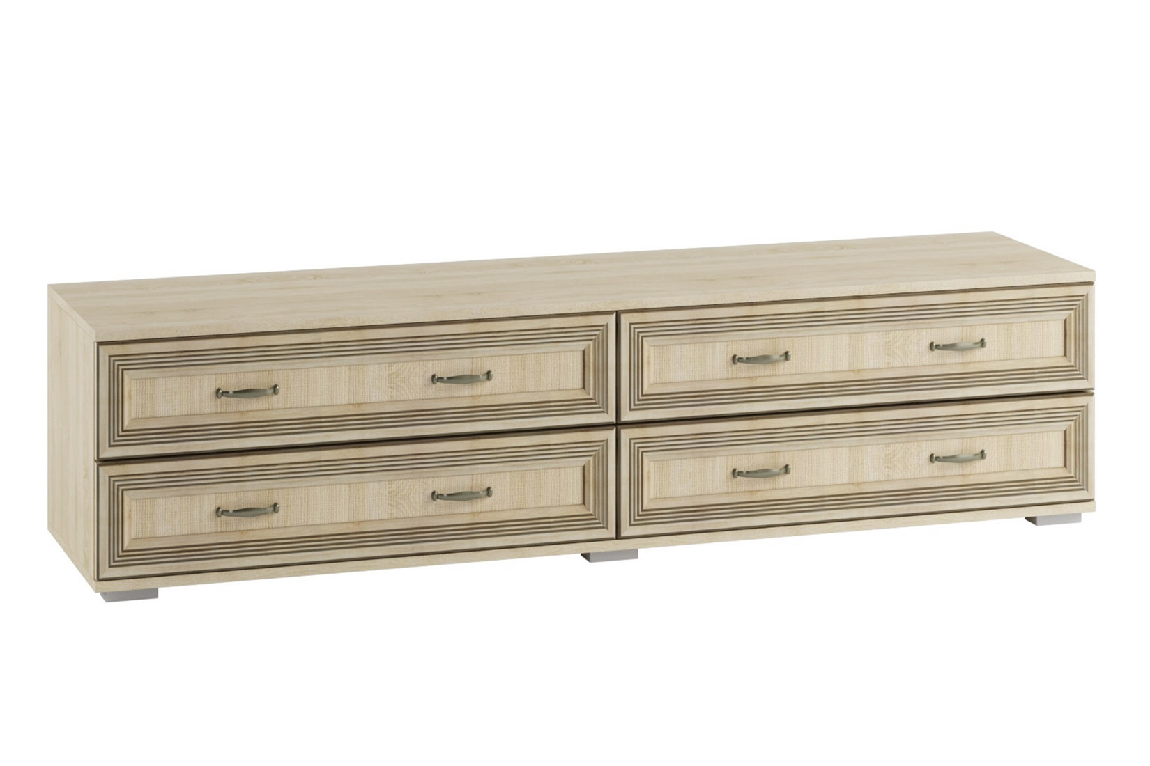 Тумба под телевизор широкая Ливорно ЛТ-2, дуб