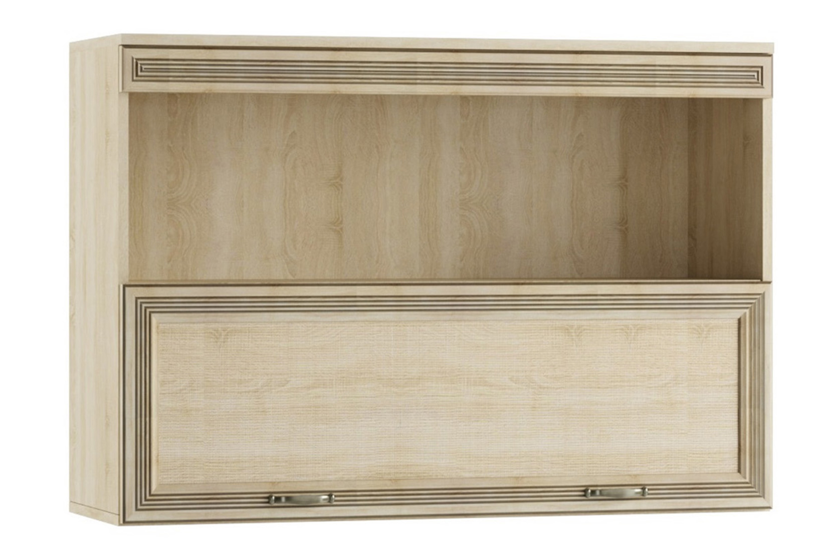 Полка навесная Ливорно ЛН-3, дуб