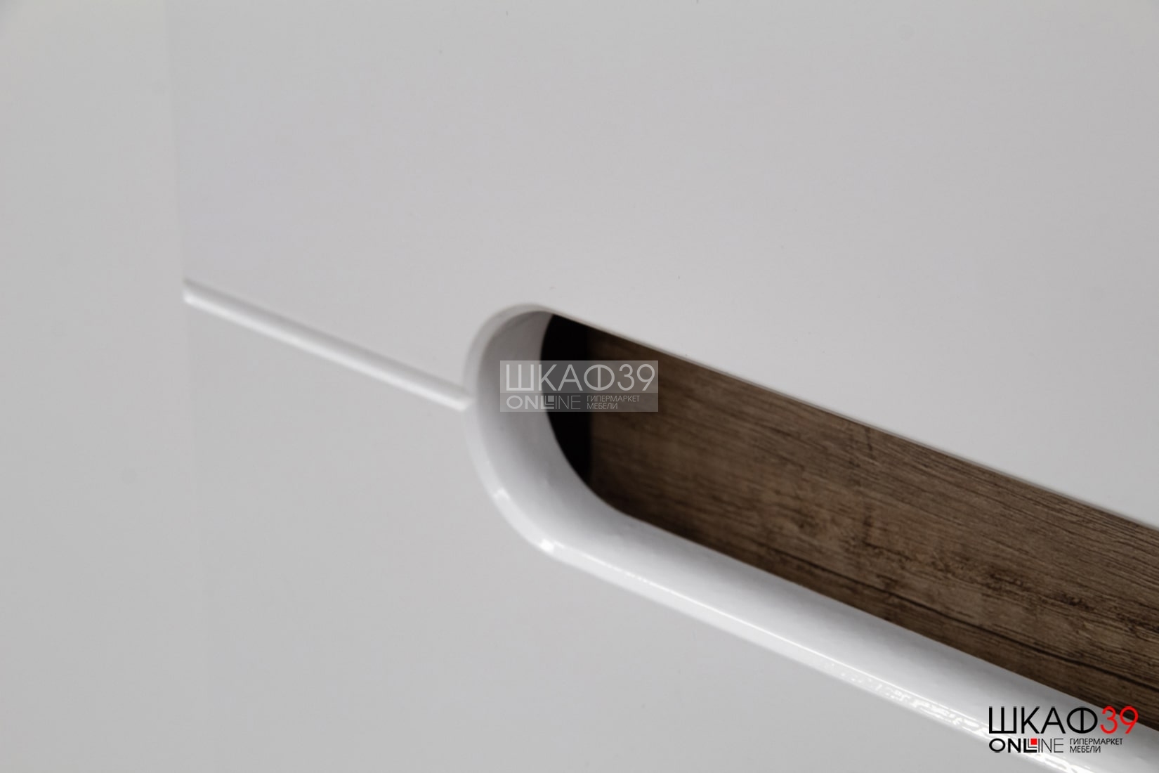 Пенал Наоми ПН-14, белый глянец