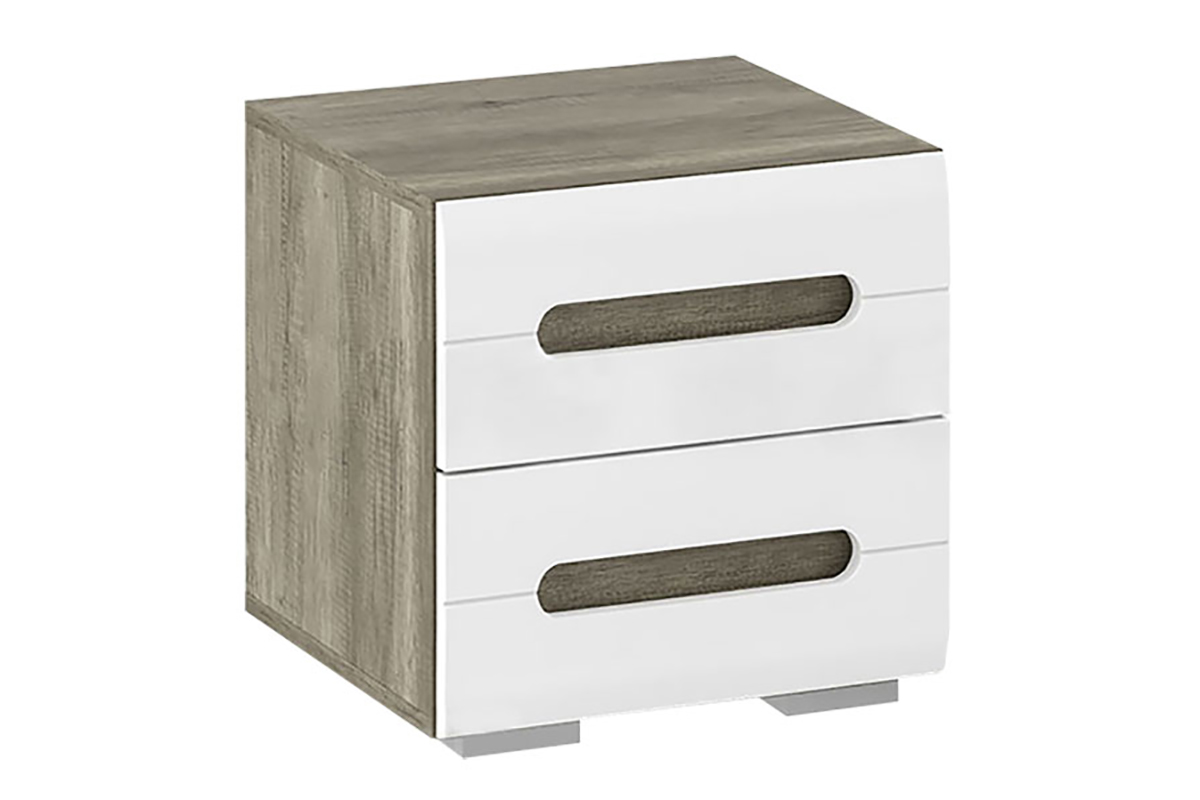 Тумба прикроватная Наоми ТБ-15, белый глянец