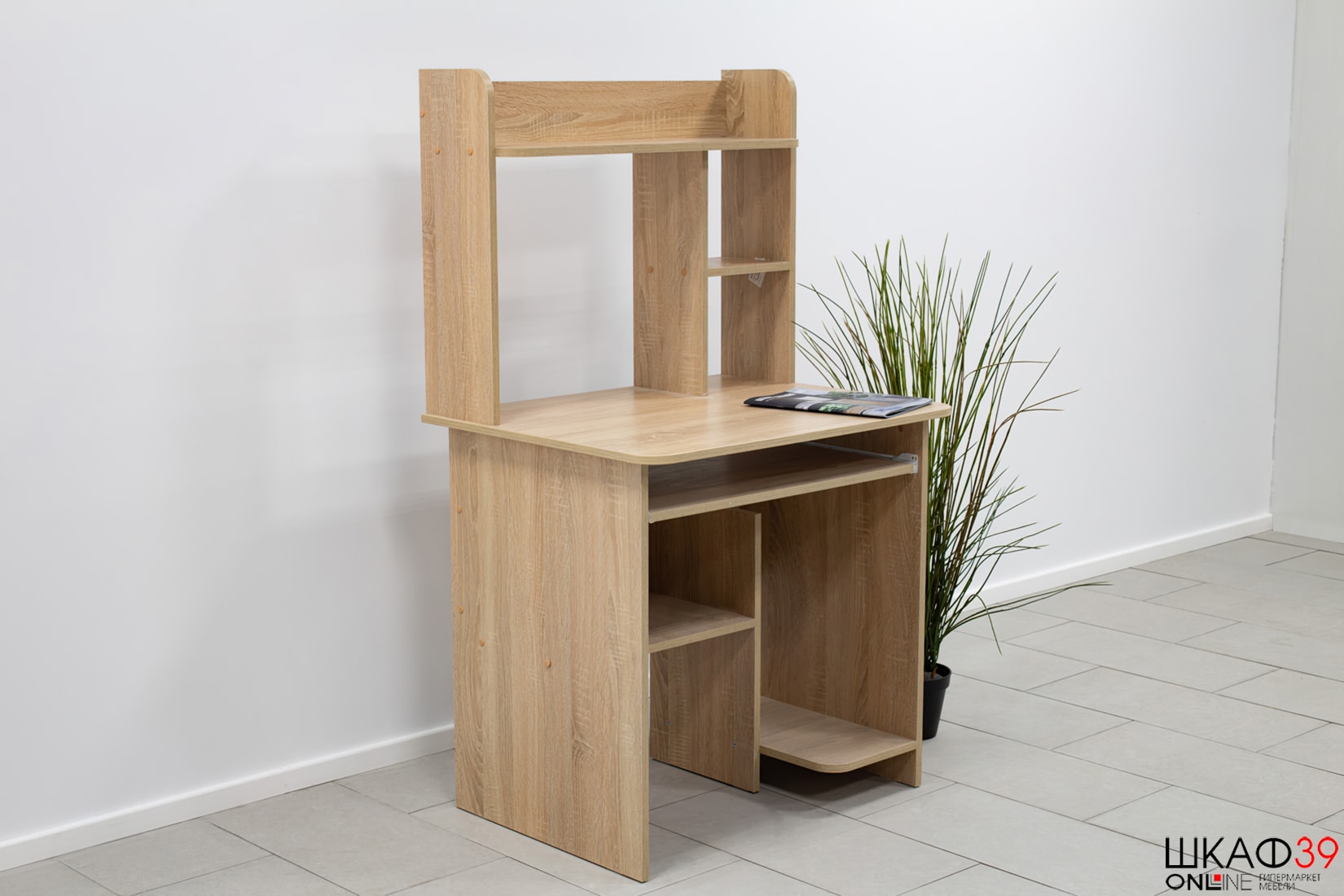 Стол компьютерный Комфорт 3 СК дуб сонома