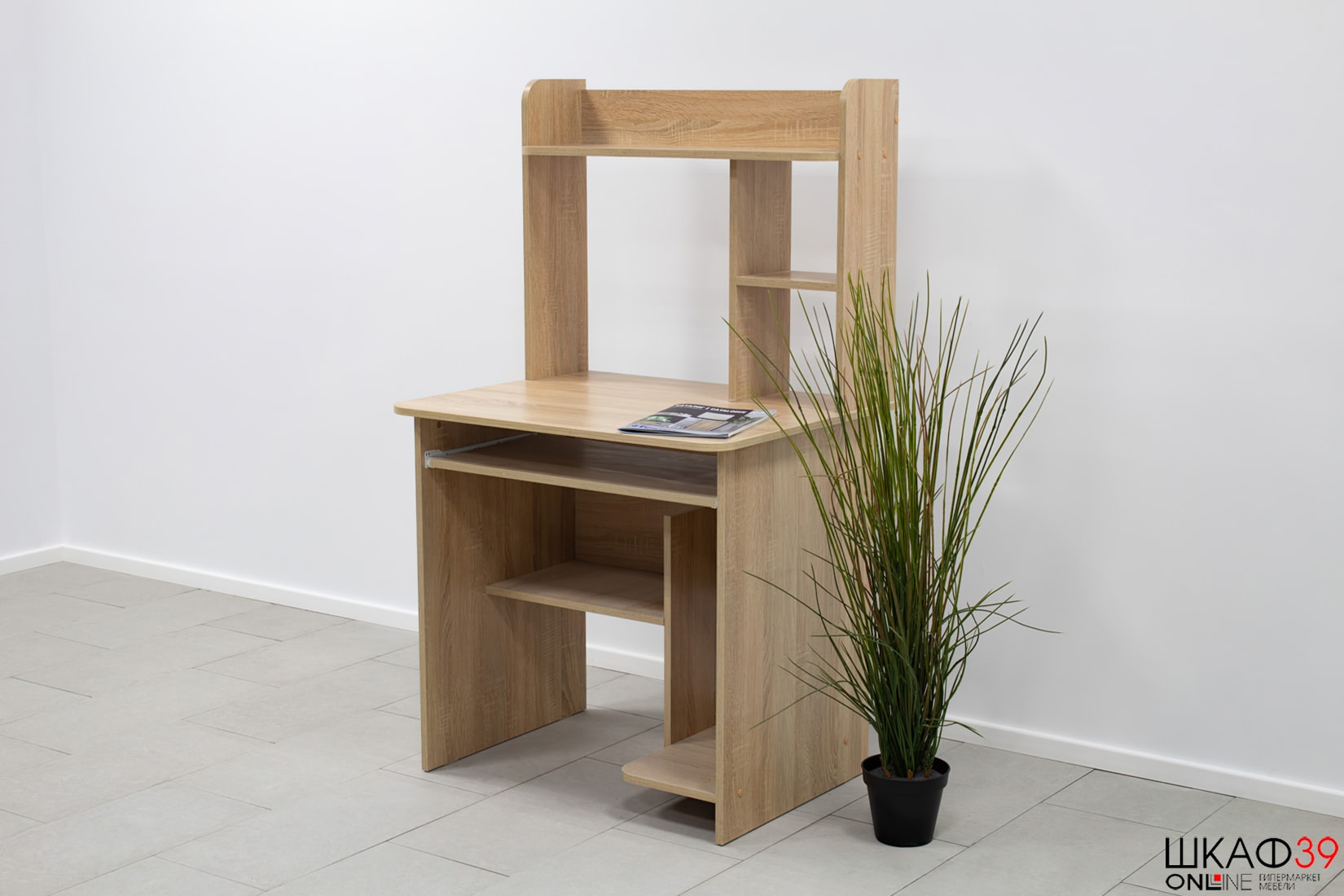 Стол компьютерный Комфорт 3 СК дуб сонома