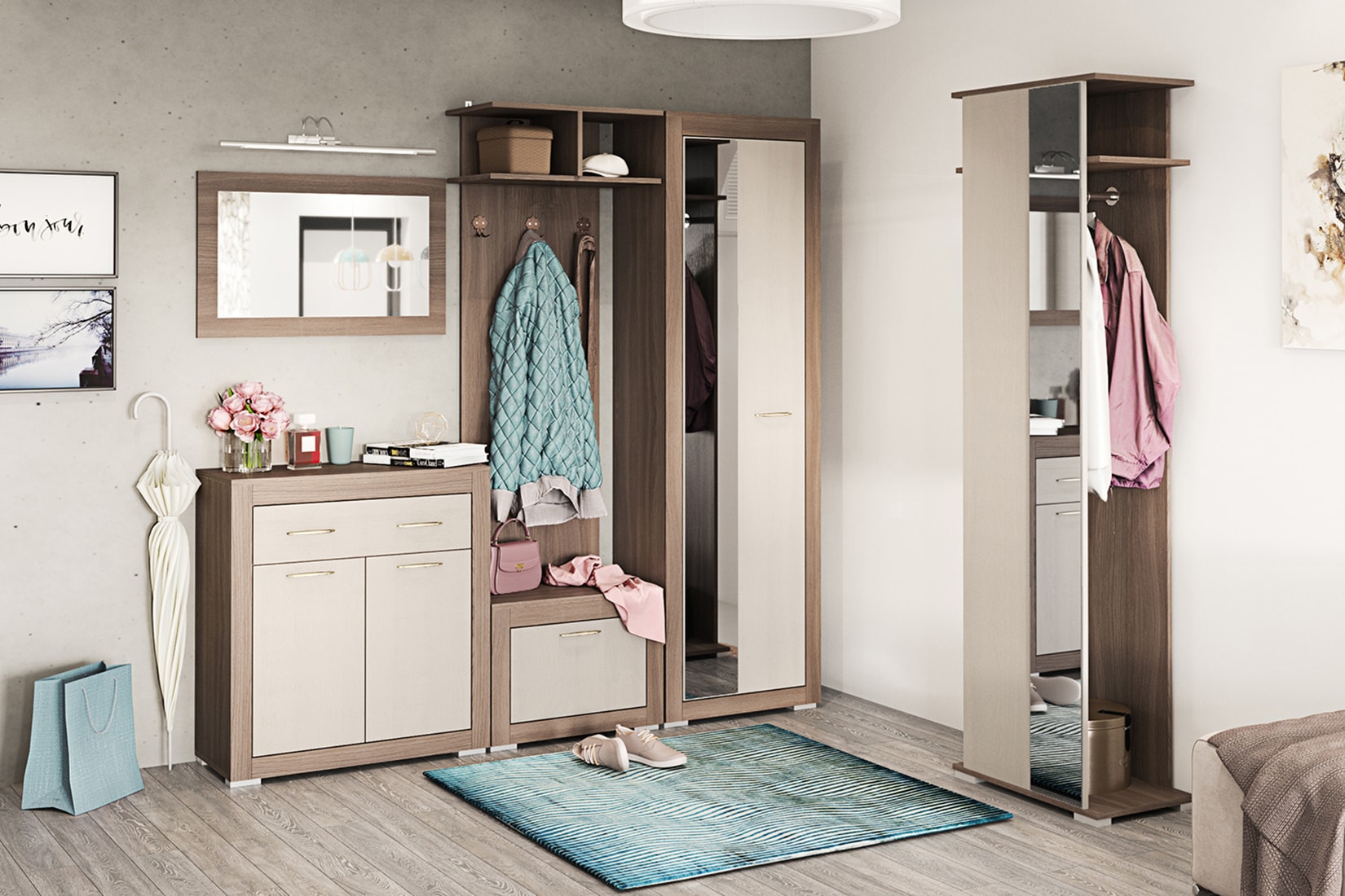 Комфорт модульная прихожая