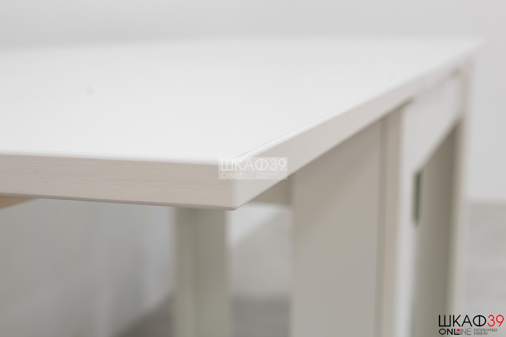 Промо тип 4 Стол раздвижной (Белый/Белый)