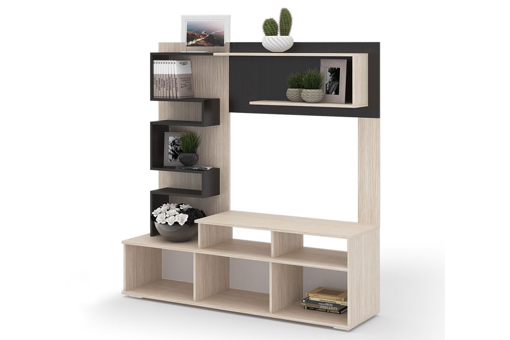 Бергамо Стенка белфорт/венге