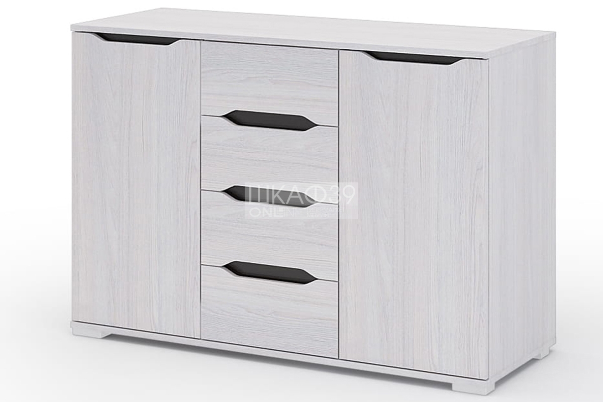 Валенсия Комод КМ 012 со створками анкор