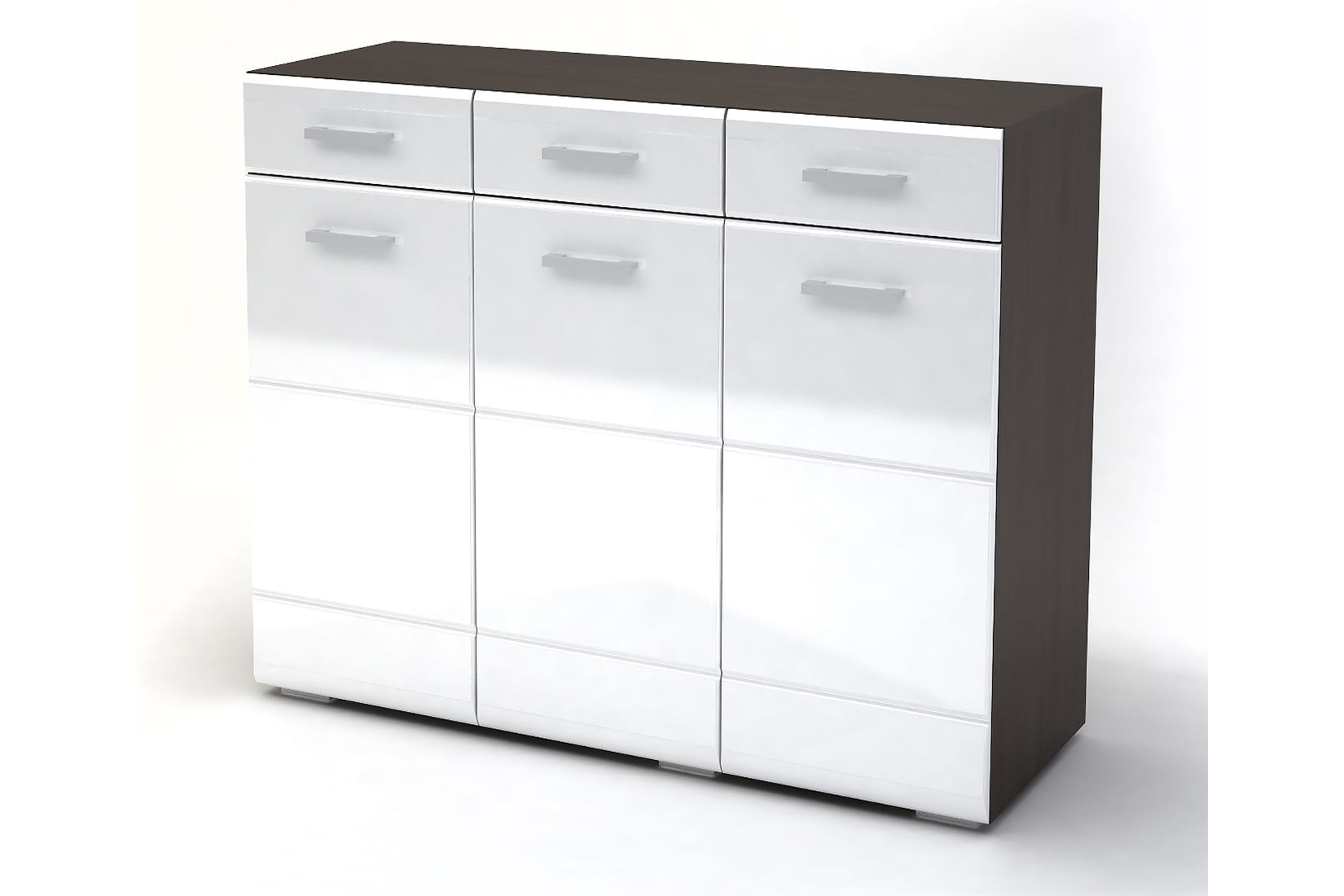 Вегас Комод венге/белый