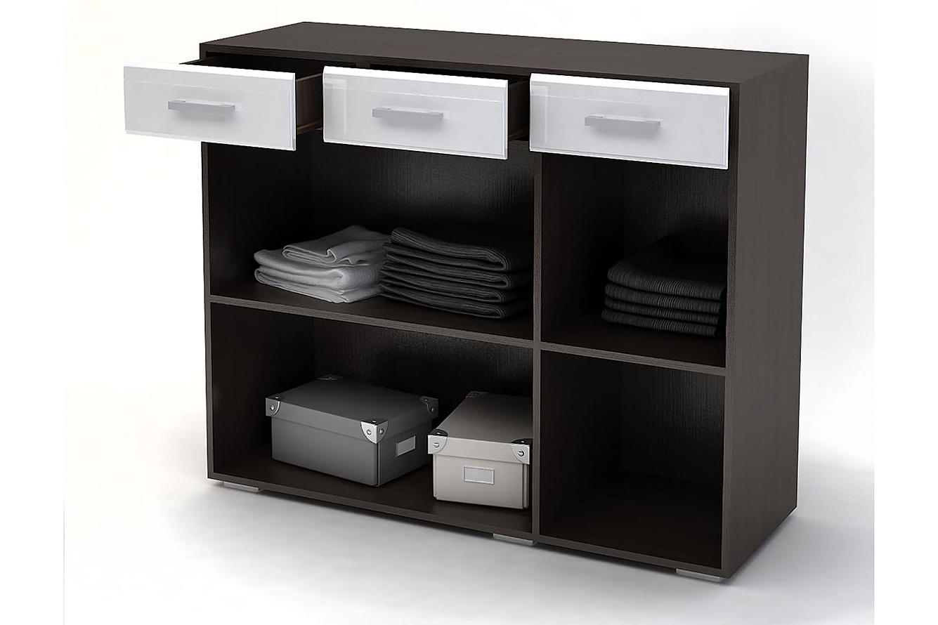 Вегас Комод венге/белый