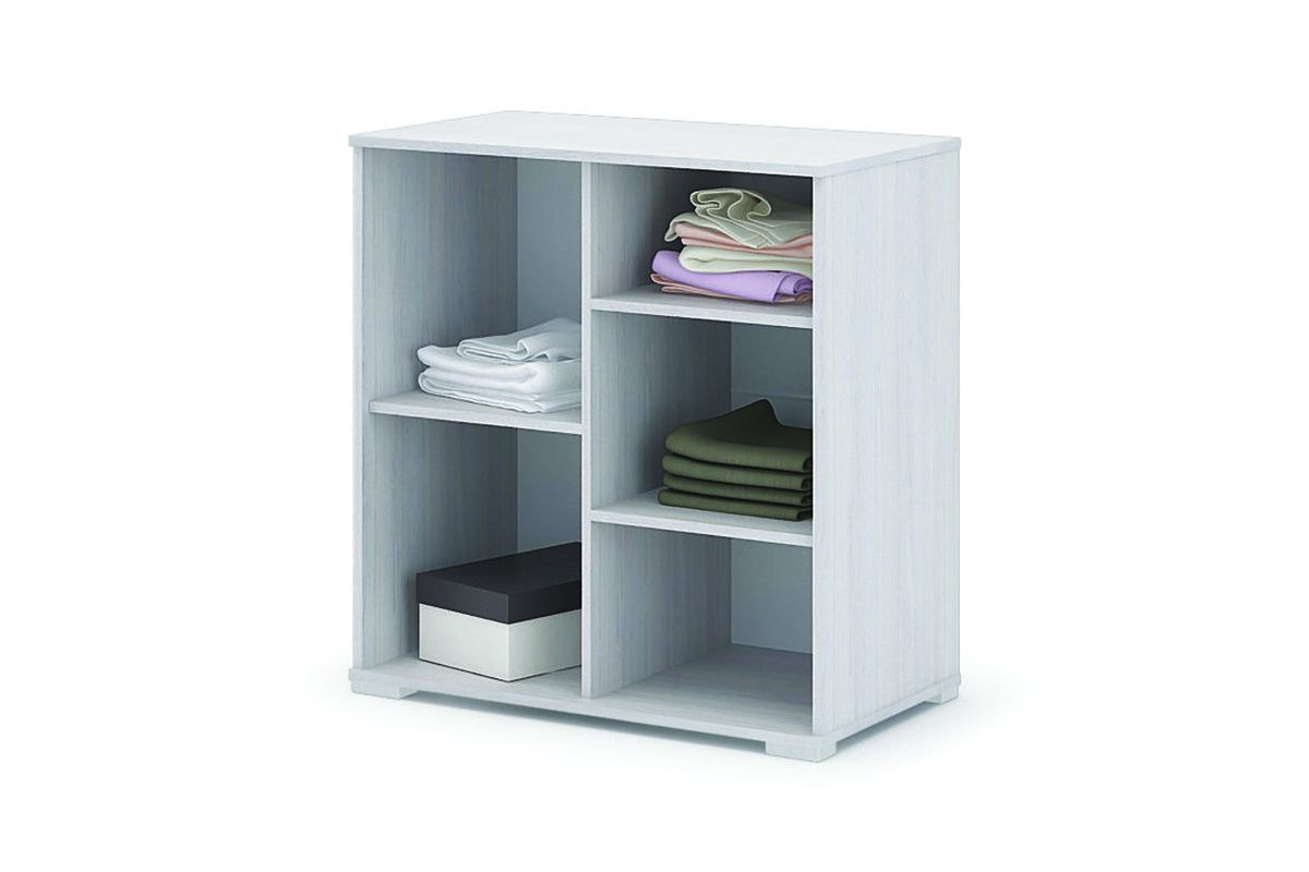 Сальма Комод КМ 021 белый глянец/анкор