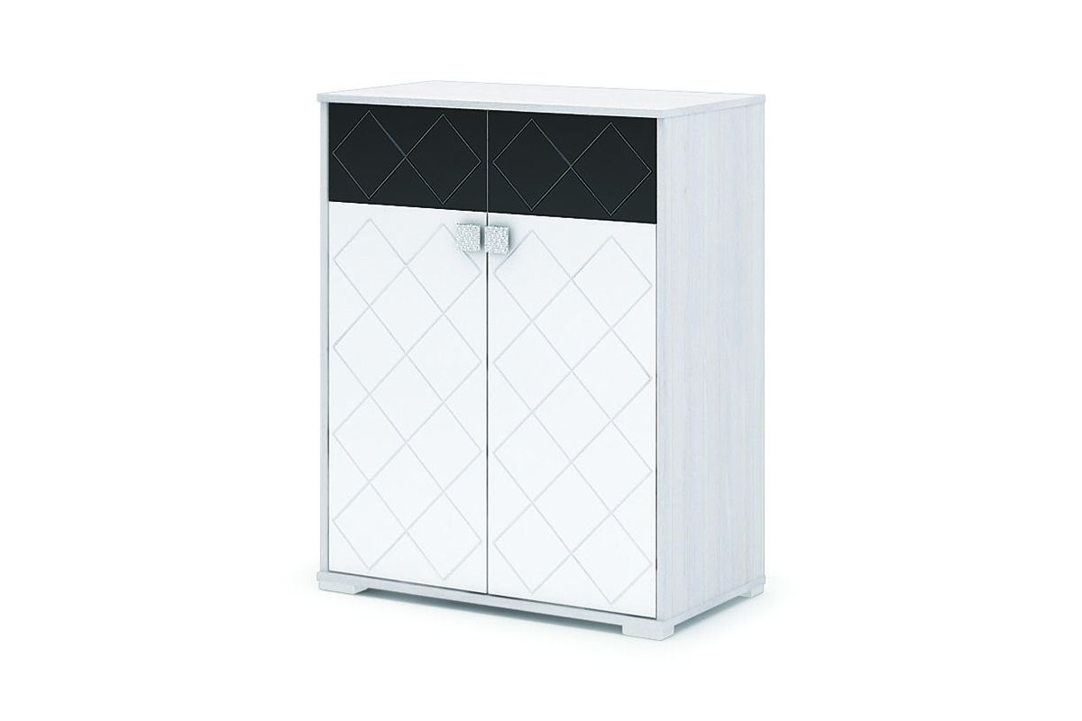 Сальма Комод КМ 022 белый глянец/анкор