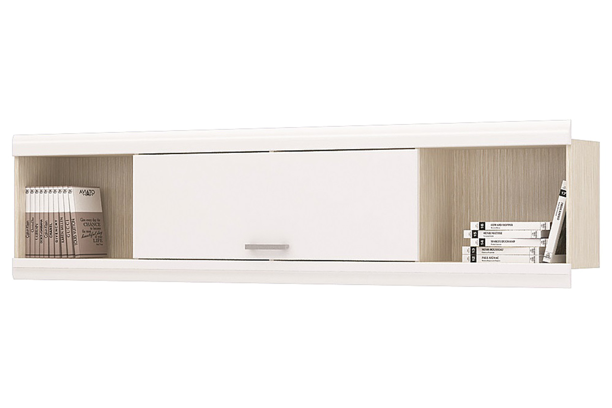 Симба Надстройка для односпальной кровати белый/белфорт