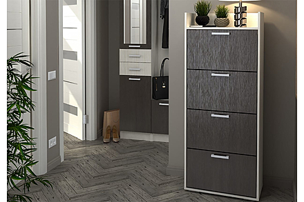 Дели 3 Тумба для обуви (венге/белфорт)