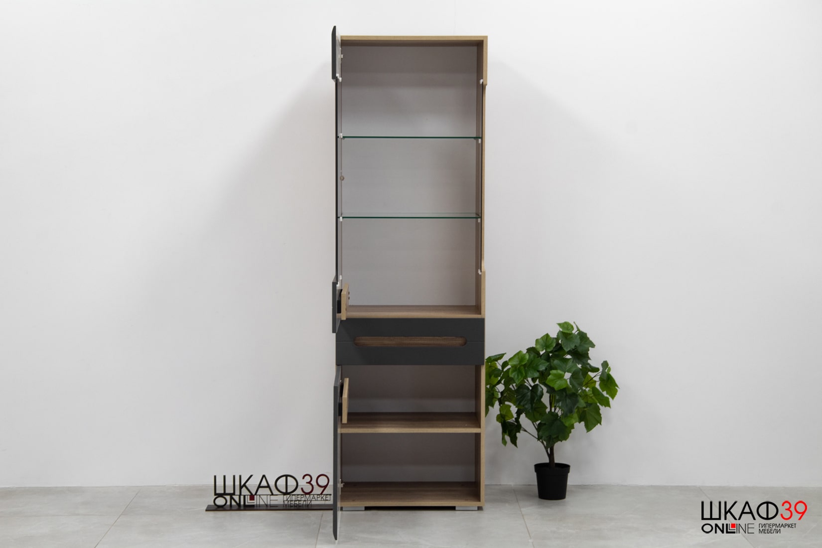 Шкаф Наоми ШК-23, графит