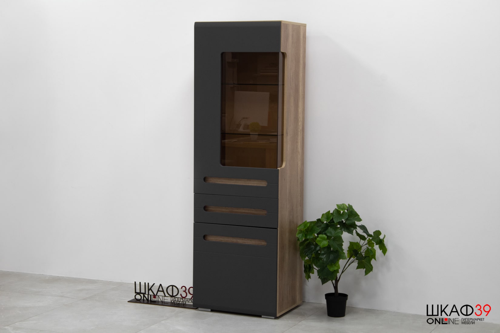 Шкаф Наоми ШК-23, графит