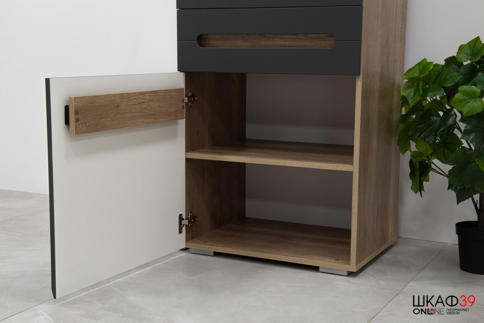 Шкаф Наоми ШК-23, графит