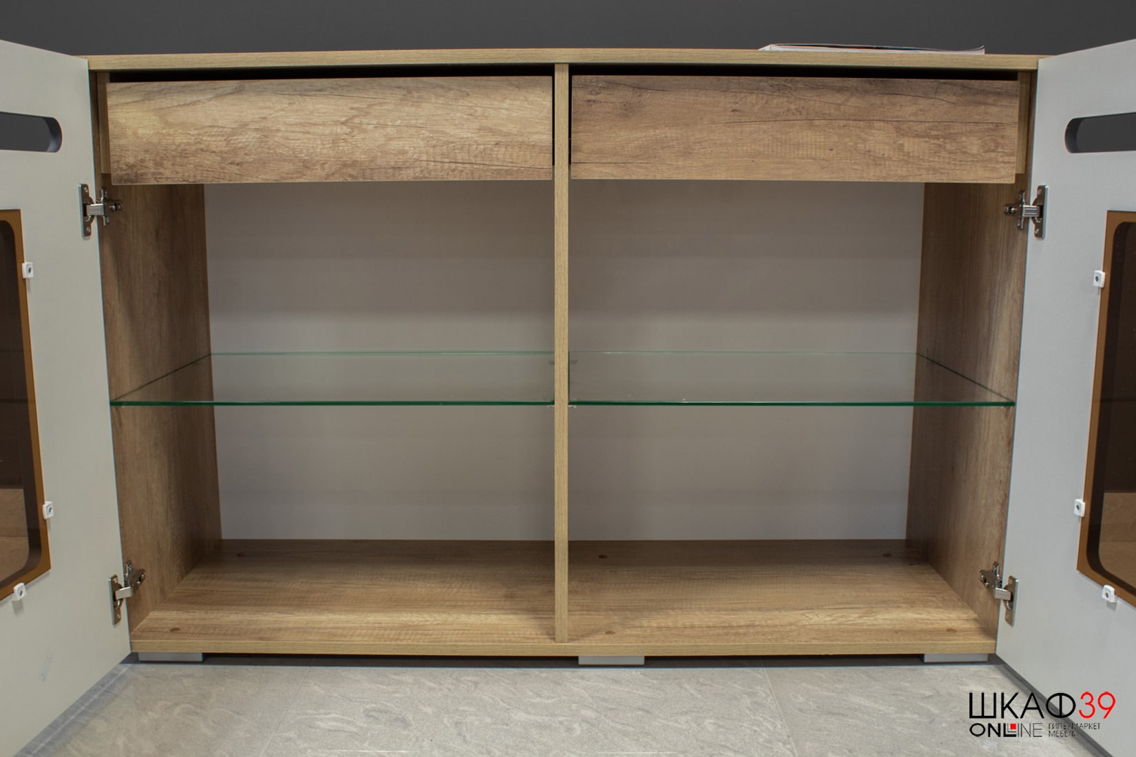 Комод Наоми КМ-10, Дуб каньон/Графит нубук