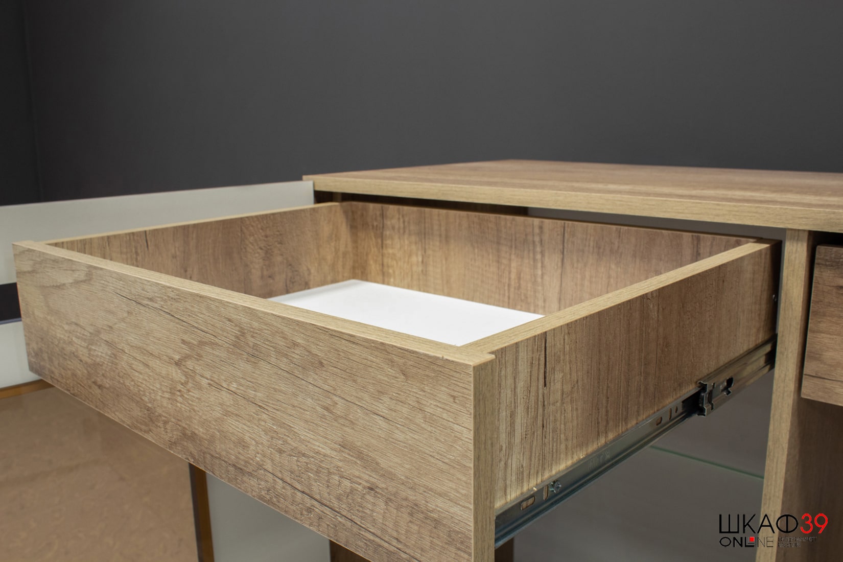 Комод Наоми КМ-10, Дуб каньон/Графит нубук