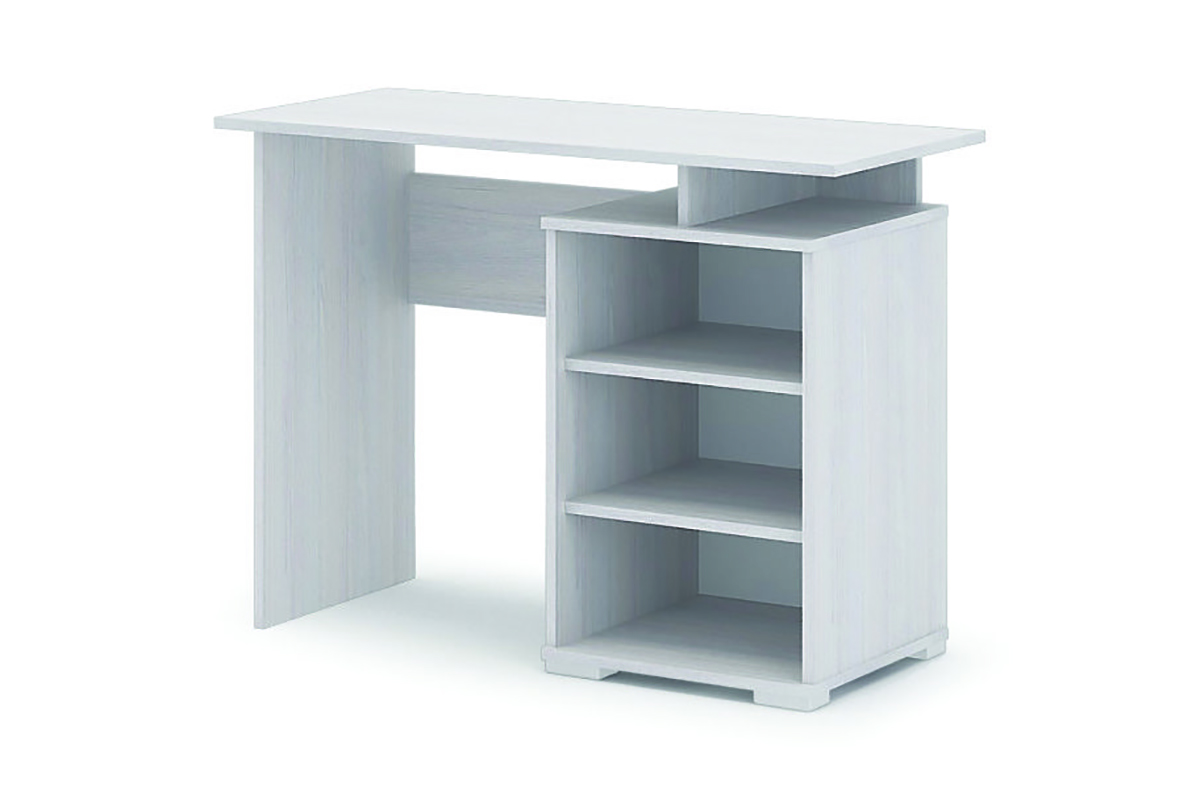 Сальма Стол  СТМ 021 белый глянец/анкор