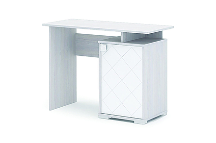 Сальма Стол  СТМ 021 белый глянец/анкор