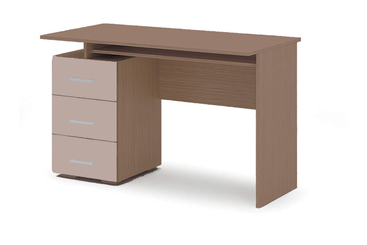 Симба Стол компьютерный кофе/шимо темный