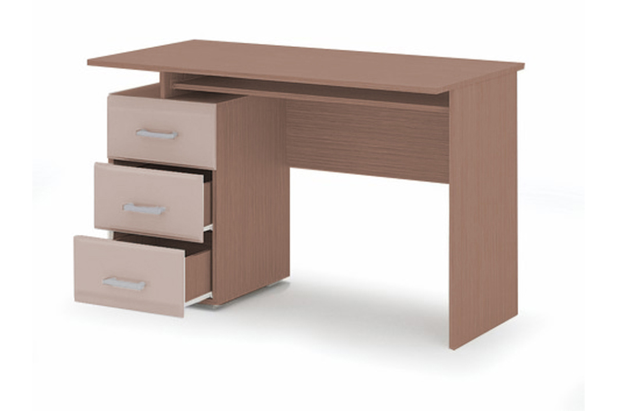 Симба Стол компьютерный кофе/шимо темный