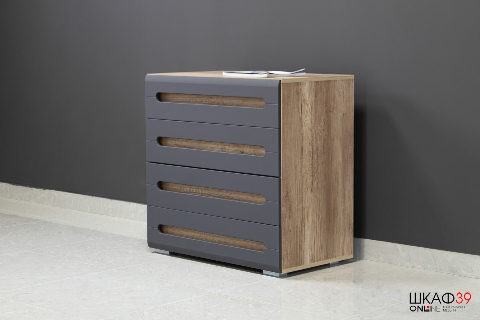 Комод Наоми КМ-09, графит