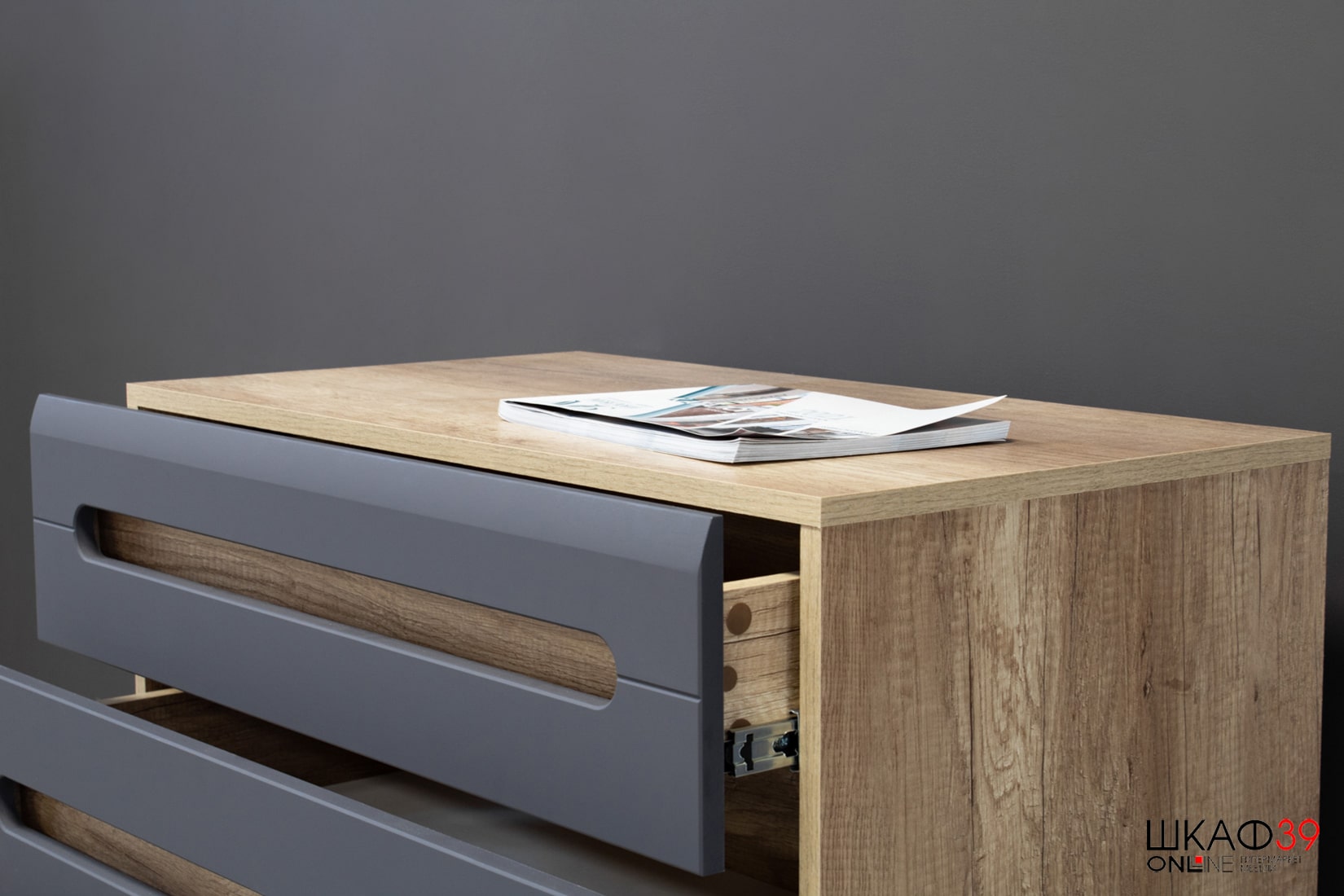 Комод Наоми КМ-09, графит