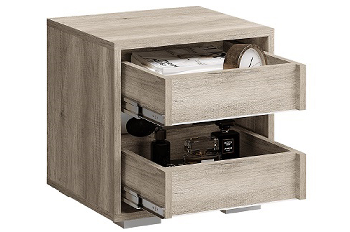 Тумба прикроватная Наоми ТБ-15, графит